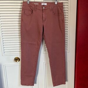 Sonoma Girlfriend Dark Mauve Ankle Pants Sz 6